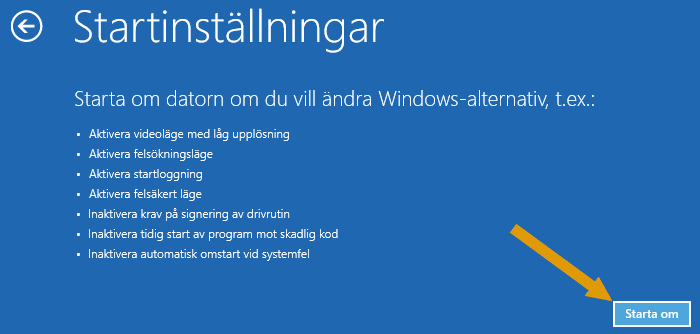 Starta Mac I Felsäkert Läge